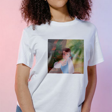 Tricou Belle rolls up eyes bumbac